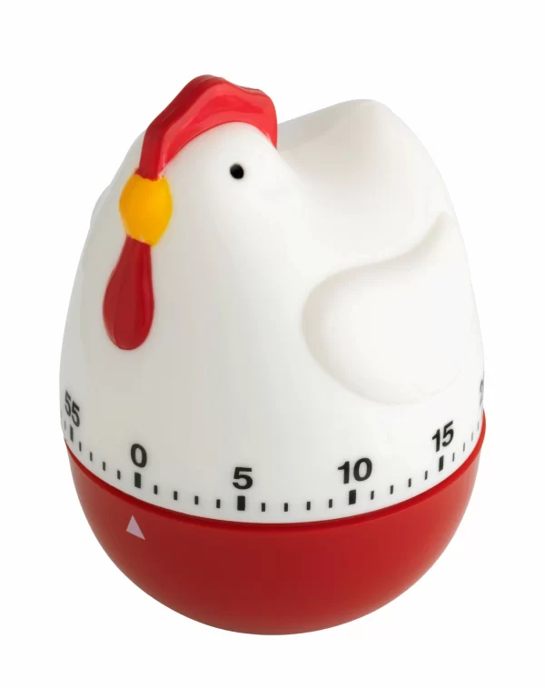 TFA Dostmann TFA 38.1001 Küchen-Timer Henne Gockel 60 Min 1