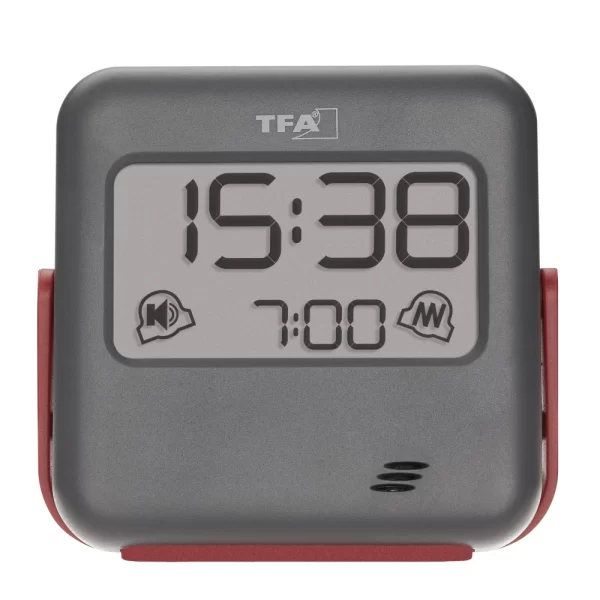 TFA Dostmann TFA 60.2031 BUZZ Digitaler Reisewecker Mit Vibration Quarzwecker 3