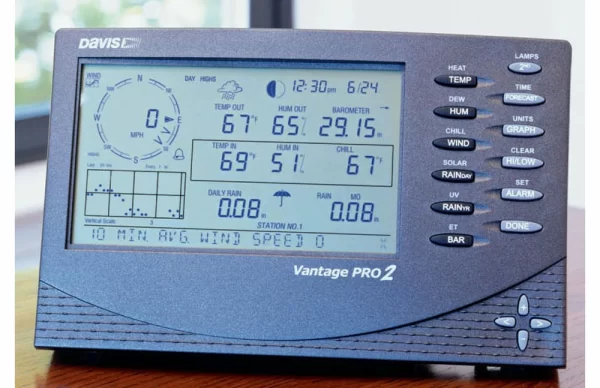 Wetterstation Davis Vantage Pro 2 Kabel Plus 6162CEU 1