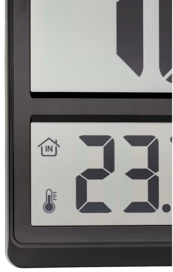 TFA Dostmann TFA 60.4521 Digitale XL-Funkuhr Mit Außen- Und Innentemperatur Datum Wochentag 3
