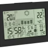 TFA Dostmann Funk Wetterstation Horizon Plus TFA 35.1155.01.99 Funkuhr Raumklimakontrolle 2 Display 5
