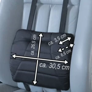 Sitwell Rückenstütze Black Air 3D Lordosenkissen Rückenkissen 6