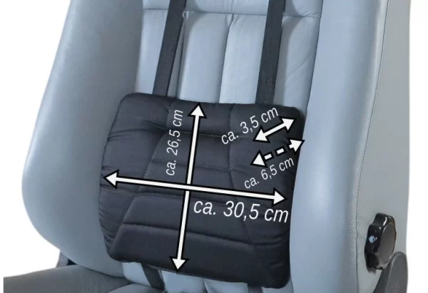 Sitwell Rückenstütze Black Air 3D Lordosenkissen Rückenkissen 3
