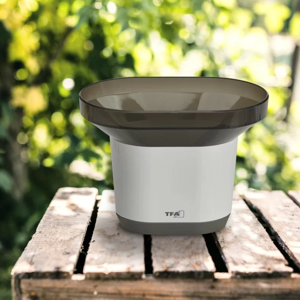 TFA Dostmann Funk-Wetterstation VIEW PRO TFA 35.8003.01 Mit WLAN Windmesser Regenmesser Thermo-Hygro Sender 10