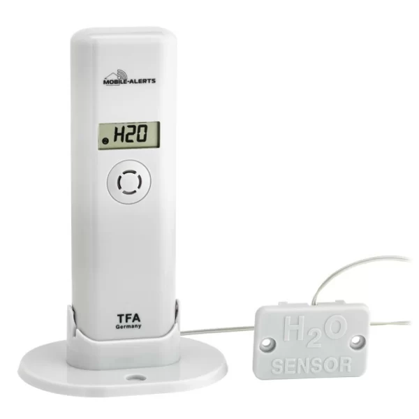 TFA Dostmann TFA 30.3305.02 Thermo – Hygro – Sender Mit Wassermelder Für WeatherHub 1