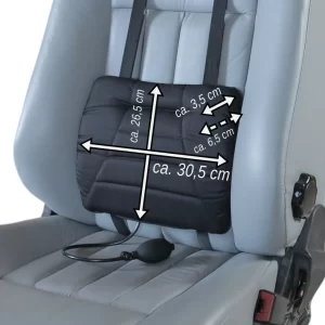 Sitwell Rückenstütze Comfort Black Air 3D Lordosenkissen Autozubehör 6