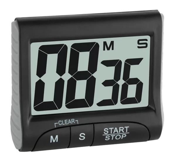 TFA Dostmann Elektronischer Timer Mit Stoppuhr TFA 38.2021 Backuhr 1
