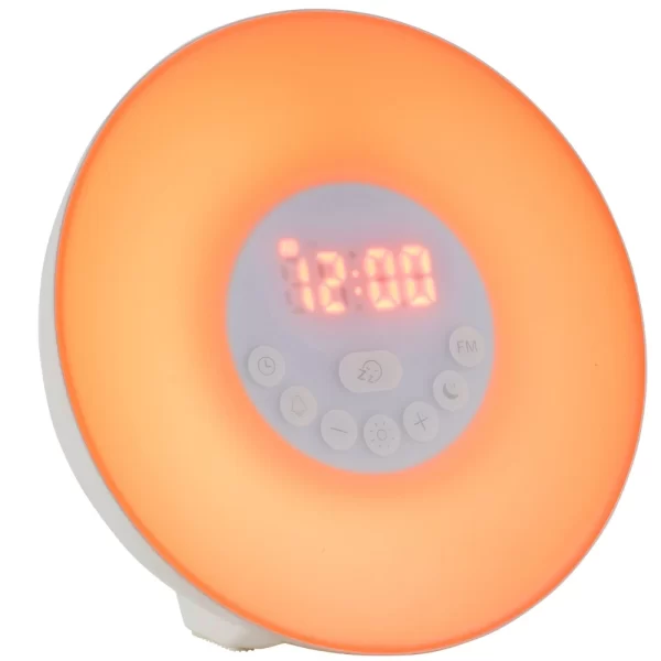 TFA Dostmann Radiowecker TFA 60.2019.02 Wake-Up-Light Mit Farbwechsel 4