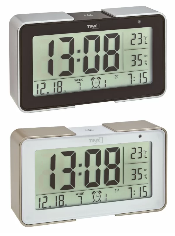 TFA Dostmann Funkwecker Melody Mit Verschiedenen Wecktönen TFA 60.2540 1