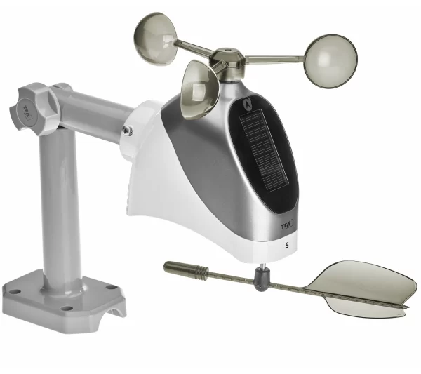 TFA Dostmann Funk-Wetterstation VIEW PRO TFA 35.8003.01 Mit WLAN Windmesser Regenmesser Thermo-Hygro Sender 8