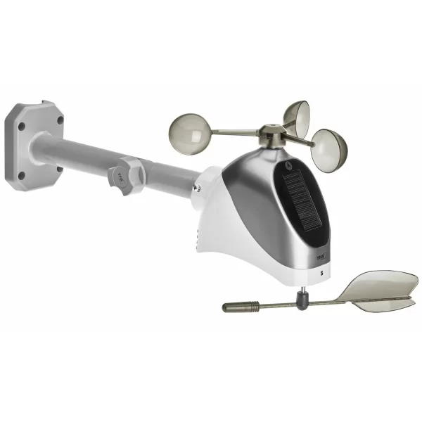 TFA Dostmann Funk-Wetterstation VIEW PRO TFA 35.8003.01 Mit WLAN Windmesser Regenmesser Thermo-Hygro Sender 9